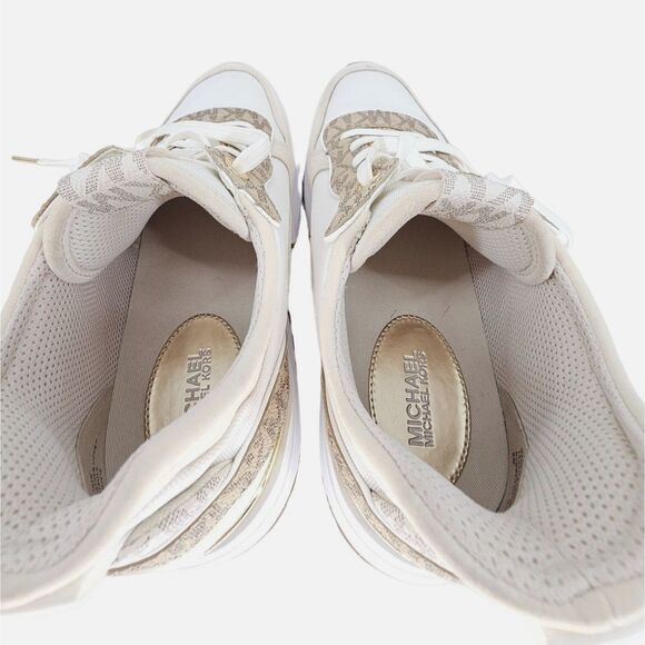 Michael Kors Muse Mesh & Logo Trainer Sneaker Size 8 - Picture 12 of 13